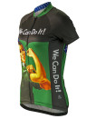 Rosie the Riveter Womens Cycling Jersey Green
