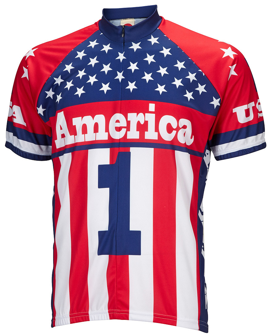 America One Mens Cycling Jersey
