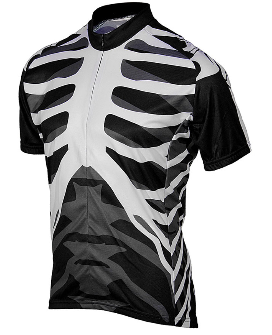 eCycle Skeleton Mens Cycling Jersey
