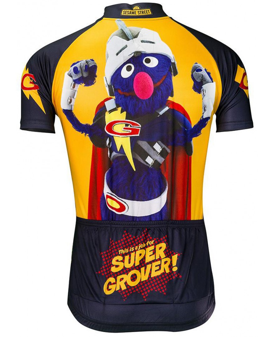 super grover bike jersey